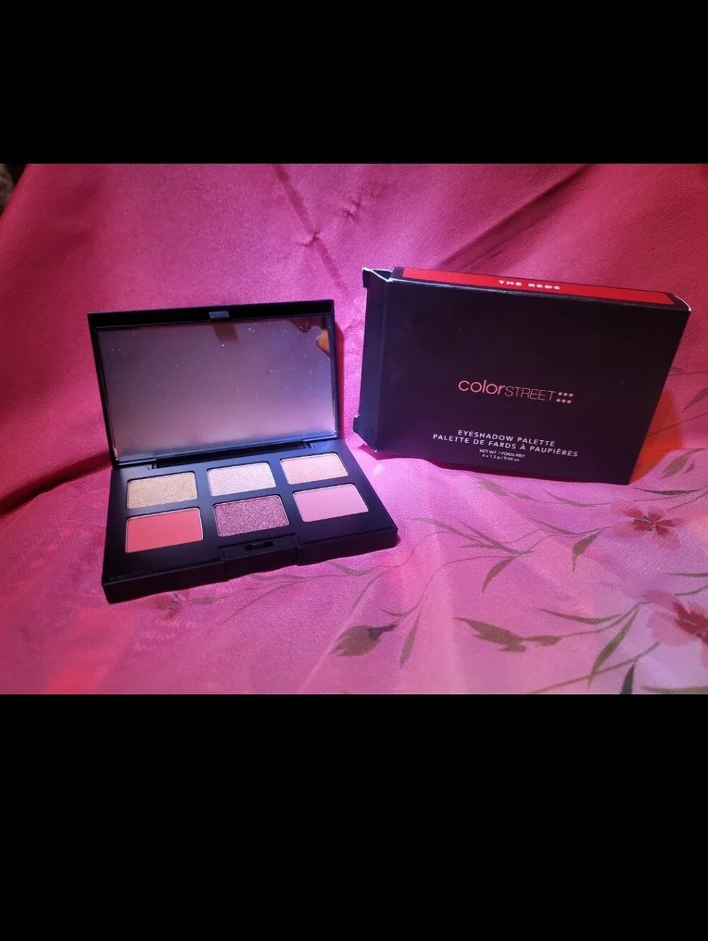 Makeup Color Street Eyeshadow Palette RED!